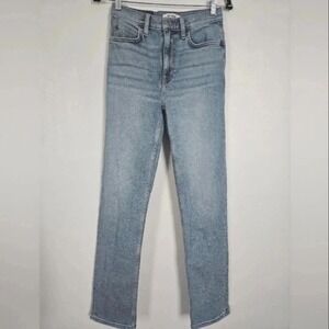RE/DONE 70s Straight Leg Jeans Medium Wash Denim Size 25 NWOT Made in Turkey‎